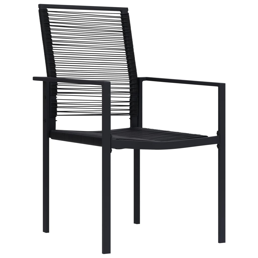 Dining Set | Black | Glass | Large | Seats Many | Garden Dining Set