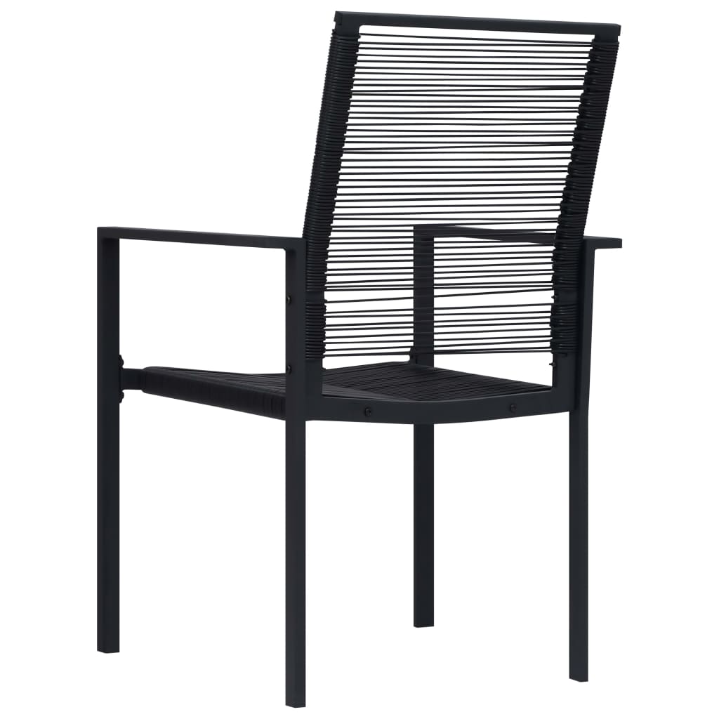 Dining Set | Black | Glass | Large | Seats Many | Garden Dining Set