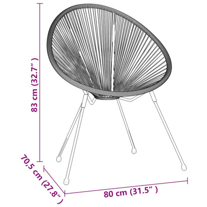 Dining Set | Black and Transparent