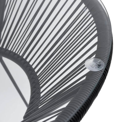 Dining Set | Black and Transparent