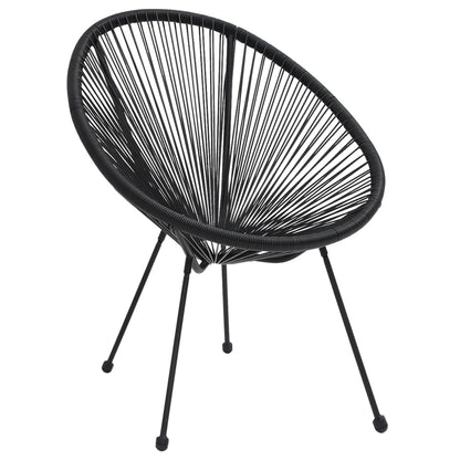 Dining Set | Black and Transparent