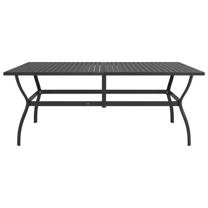 Dining Set | Anthracite, Grey | Powder-coated steel, Textilene