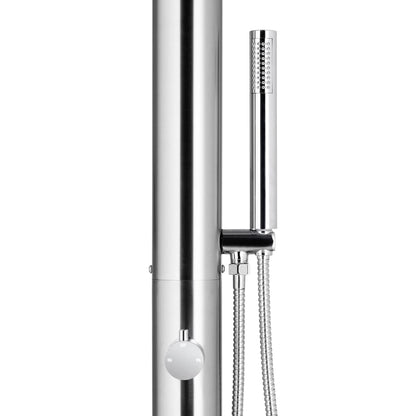 Garden Shower 225 cm Stainless Steel