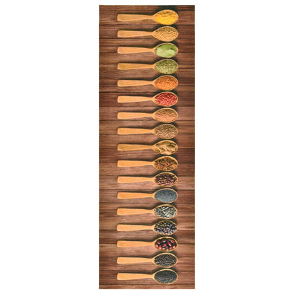 Kitchen Carpet Washable Spoons 60x300 cm