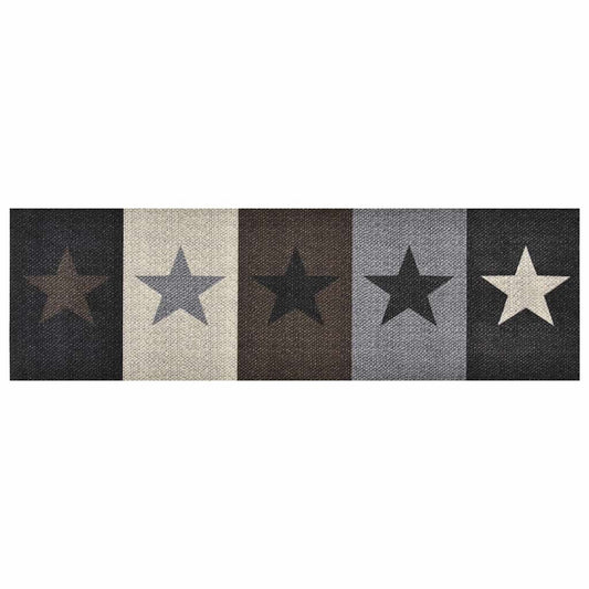 Kitchen Carpet Washable Stars 45x150 cm
