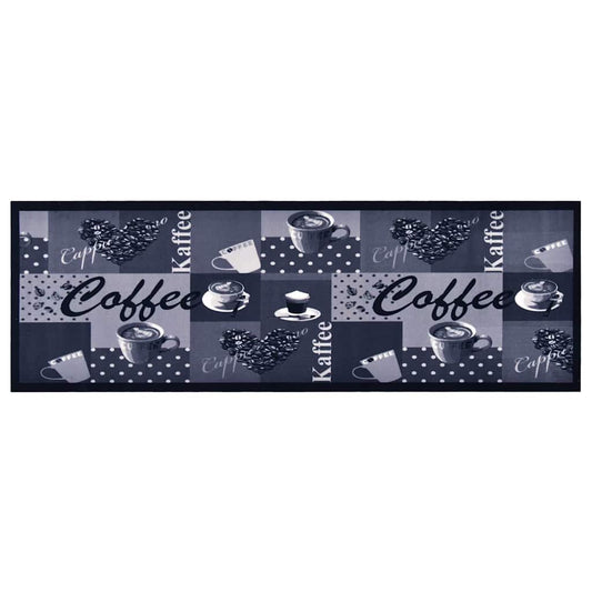Kitchen Carpet | Coffee Blue | Polyamide with Latex backing | 60x300 cm