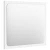 2 Piece Bathroom Furniture Set White Engineered Wood