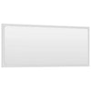 2 Piece Bathroom Furniture Set White Engineered Wood