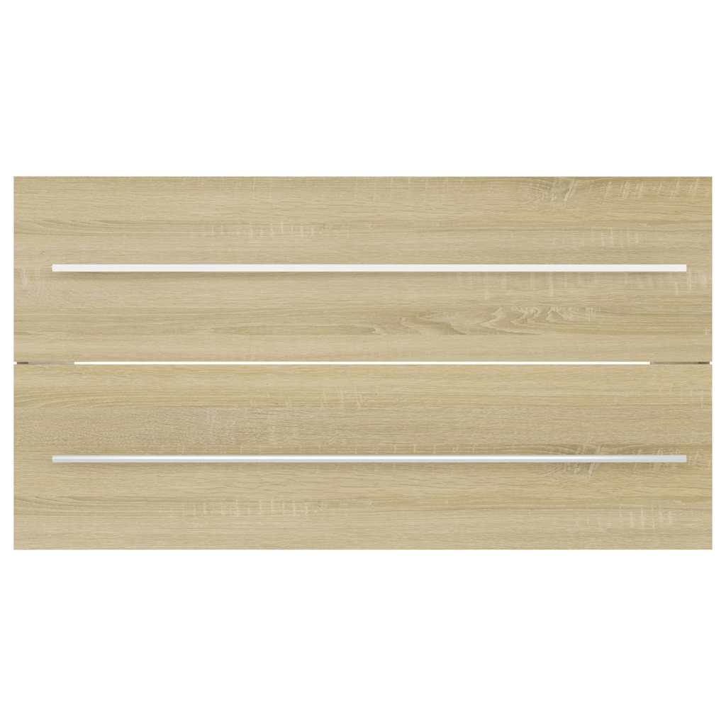 Bathroom Furniture Set | Sonoma oak | Engineered wood | Large