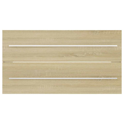 Bathroom Furniture Set | Sonoma oak | Engineered wood | Large