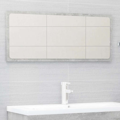 Bathroom Furniture Set | Concrete grey | Engineered wood | Medium