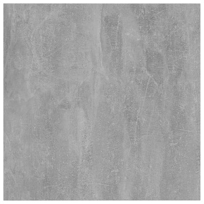 Bookshelf Boards 8 pcs Concrete Gray 15.7"x15.7"x0.6" Engineered Wood