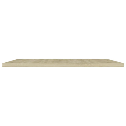 Bookshelf Boards 8 pcs Sonoma Oak 15.7"x19.7"x0.6" Engineered Wood