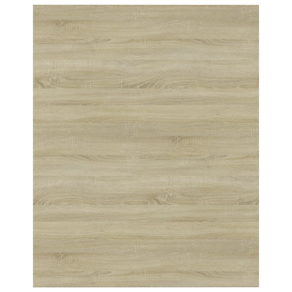 Bookshelf Boards 8 pcs Sonoma Oak 15.7"x19.7"x0.6" Engineered Wood