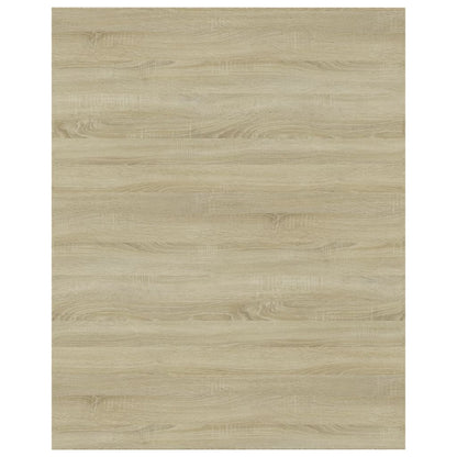 Bookshelf Boards 8 pcs Sonoma Oak 15.7"x19.7"x0.6" Engineered Wood