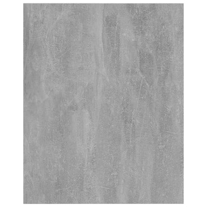 Bookshelf Boards 4 pcs Concrete Gray 15.7"x19.7"x0.6" Engineered Wood