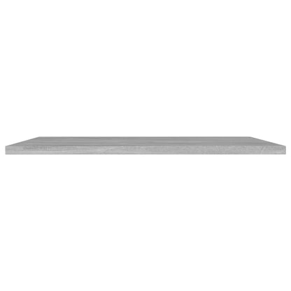 Bookshelf Boards 4 pcs Concrete Gray 15.7"x19.7"x0.6" Engineered Wood