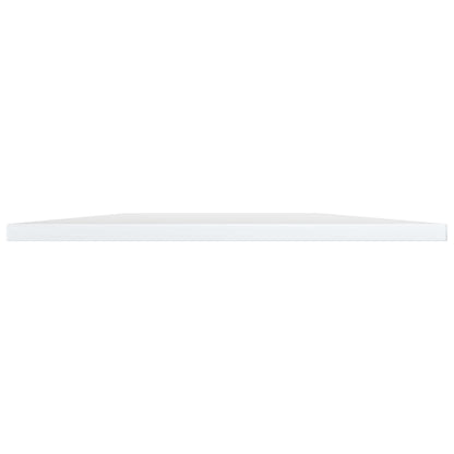 Bookshelf Boards 8 pcs High Gloss White 15.7"x19.7"x0.6" Engineered Wood