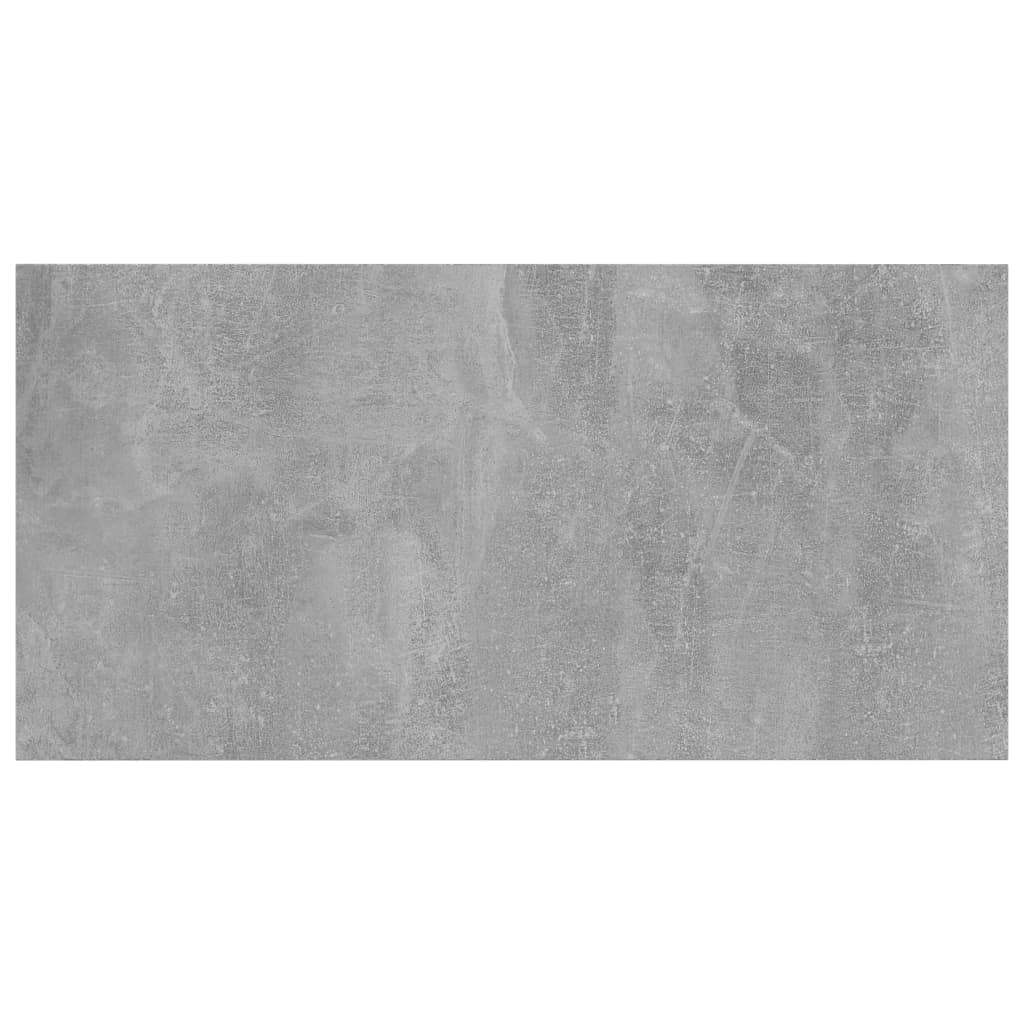 805242 vidaXL Bookshelf Boards 4 pcs Concrete Grey 60x30x1,5 cm Engineered Wood