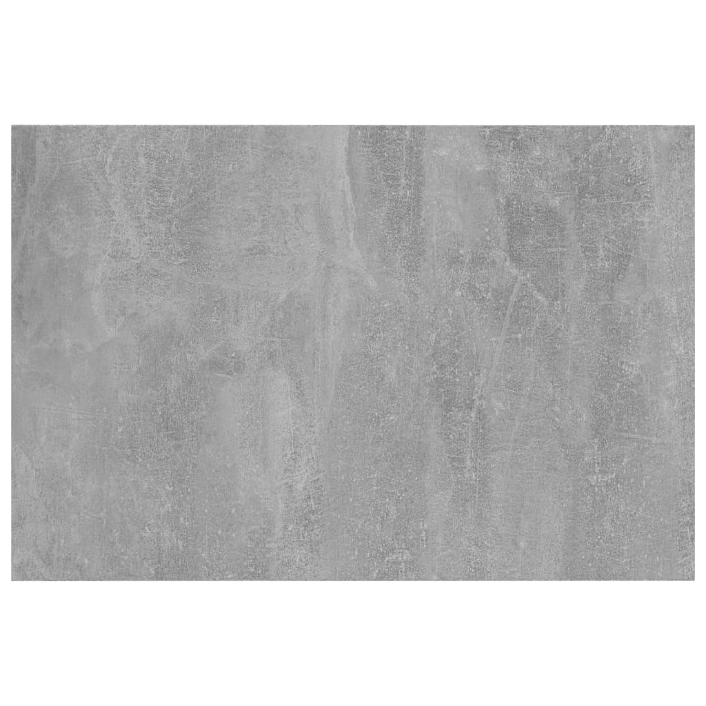 805259 vidaXL Bookshelf Boards 8 pcs Concrete Grey 60x40x1,5 cm Engineered Wood
