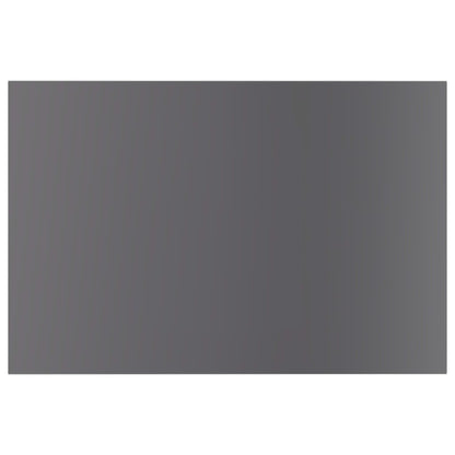 Bookshelf Boards 8 pcs High Gloss Gray 23.6"x15.7"x0.6" Engineered Wood