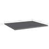 Bookshelf Boards 8 pcs High Gloss Grey 60x50x1.5 cm Engineered Wood