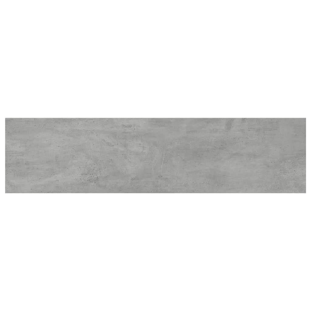 805306 vidaXL Bookshelf Boards 4 pcs Concrete Grey 80x20x1,5 cm Engineered Wood