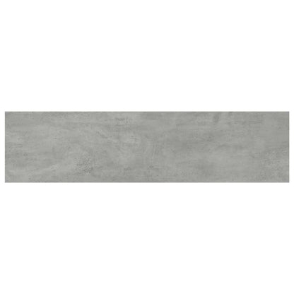 805306 vidaXL Bookshelf Boards 4 pcs Concrete Grey 80x20x1,5 cm Engineered Wood