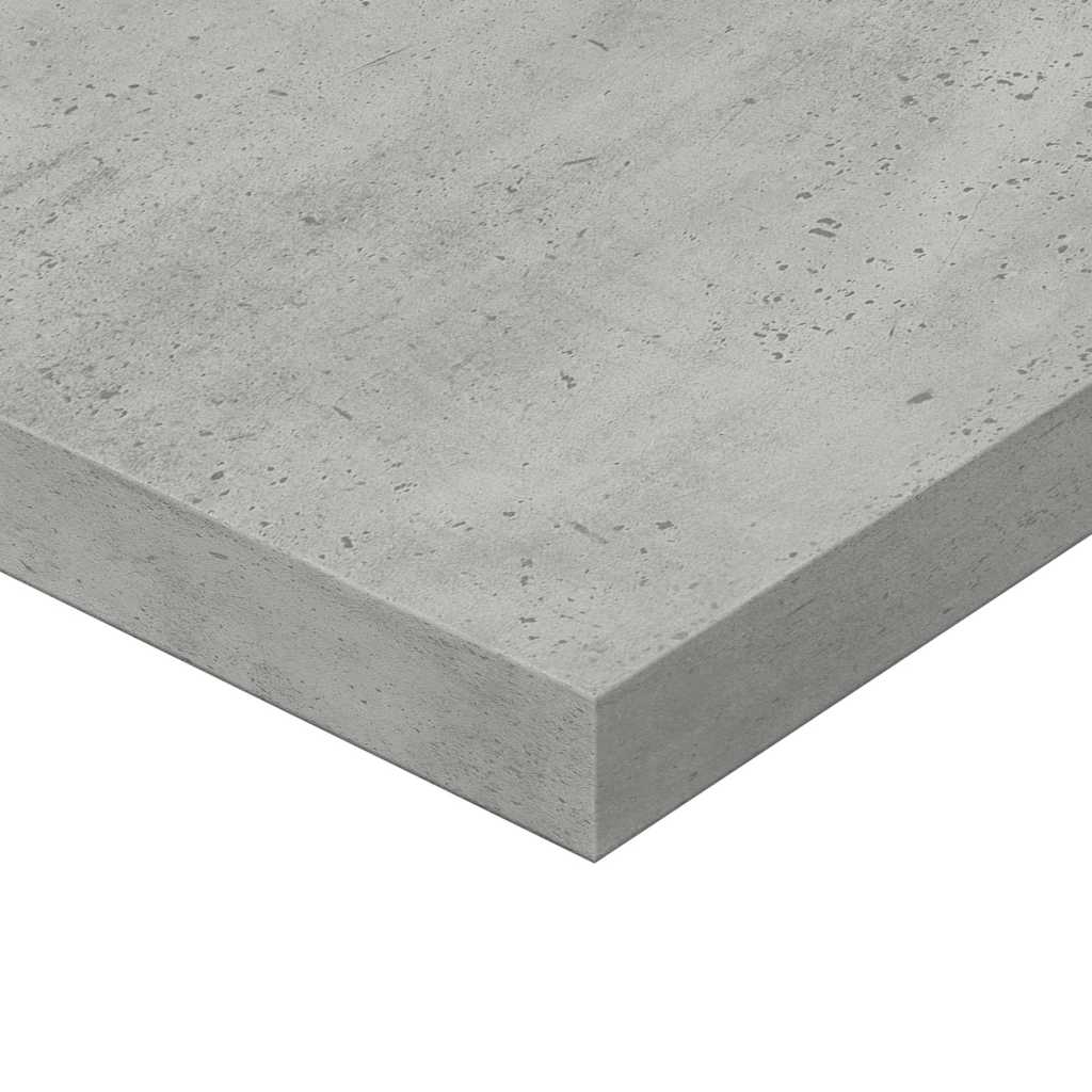 805306 vidaXL Bookshelf Boards 4 pcs Concrete Grey 80x20x1,5 cm Engineered Wood