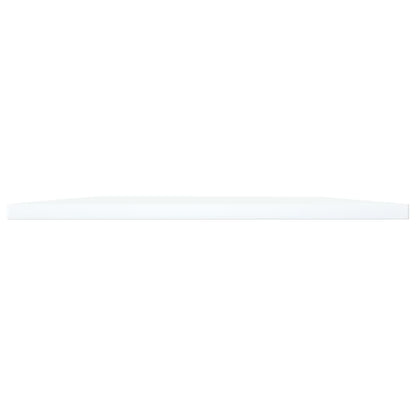 Bookshelf Boards 4 pcs White 80x40x1.5 cm Engineered Wood