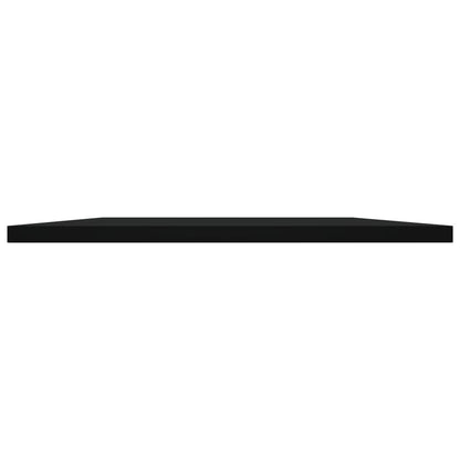 Bookshelf Boards 8 pcs Black 80x40x1.5 cm Engineered Wood