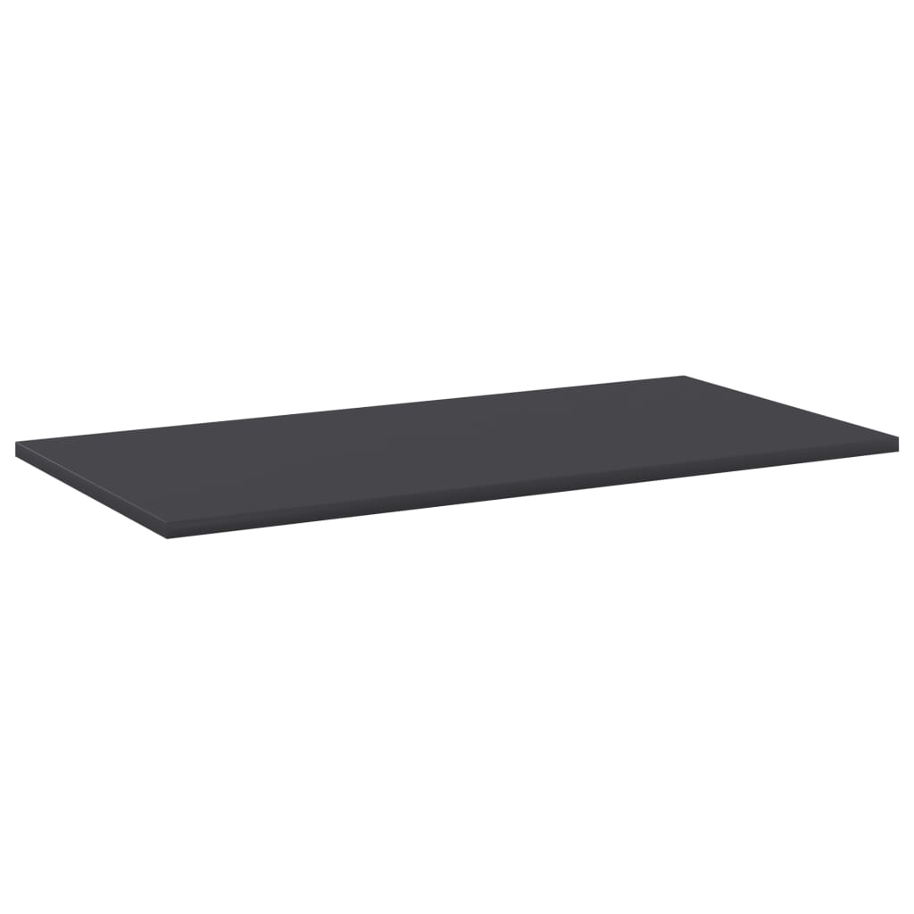 Bookshelf Boards 8 pcs Gray 31.5"x15.7"x0.6" Engineered Wood