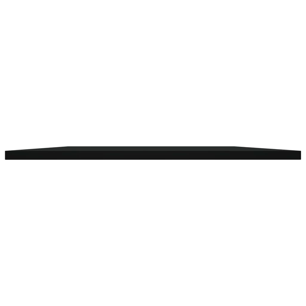 Bookshelf Boards 4 pcs Black 39.4"x19.7"x0.6" Engineered Wood
