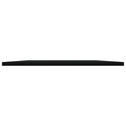 Bookshelf Boards 4 pcs Black 39.4"x19.7"x0.6" Engineered Wood