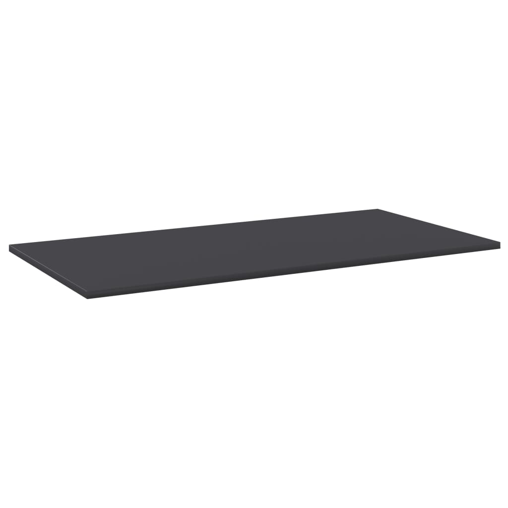 Bookshelf Boards 4 pcs Gray 39.4"x19.7"x0.6" Engineered Wood