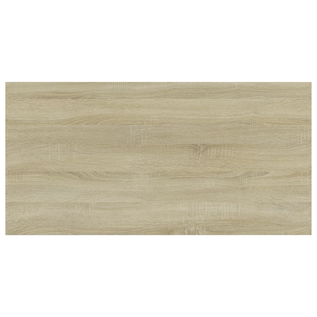 805421 vidaXL Bookshelf Boards 4 pcs Sonoma Oak 100x50x1,5 cm Engineered Wood
