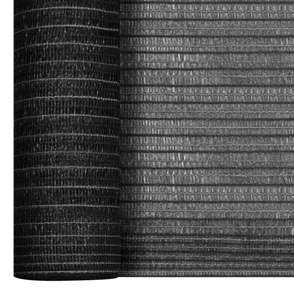 Privacy Net Anthracite 3.6x25 m HDPE 150 g/m²