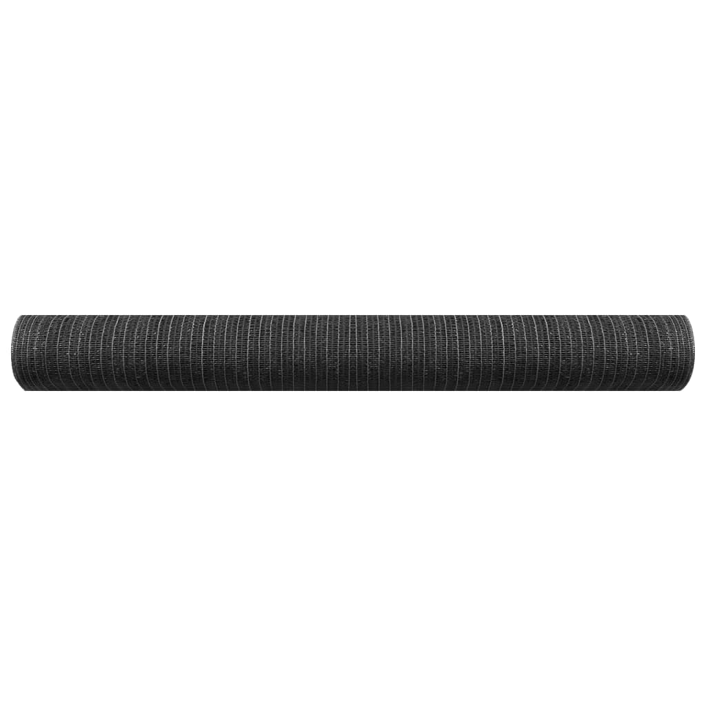 Privacy Net Anthracite 3.6x25 m HDPE 150 g/m²