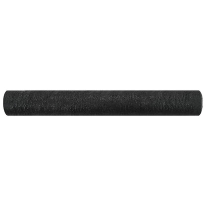 Privacy Net Black 1.8x25 m HDPE 75 g/m²