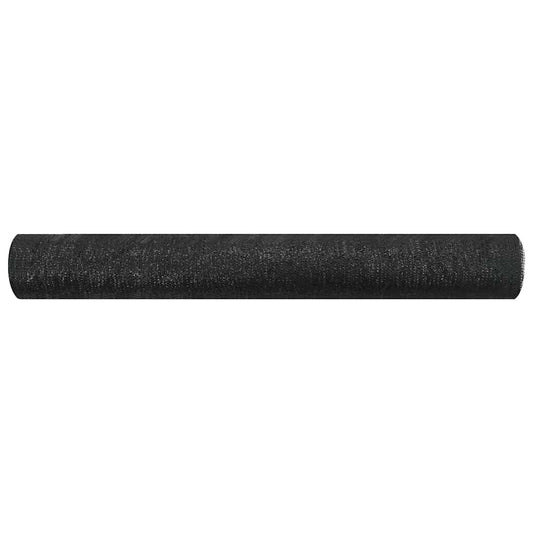 149333 vidaXL Privacy Net Black 3,6x25 m HDPE 75 g/m²