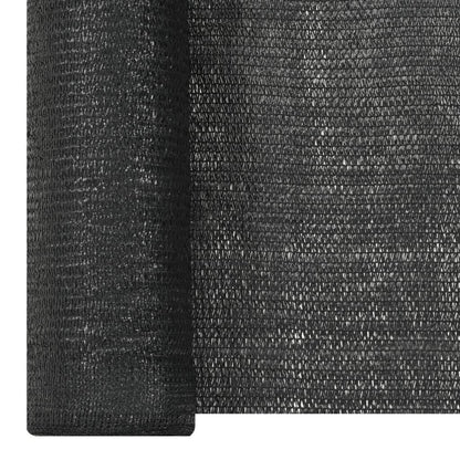 Privacy Net Black 1.2x25 m HDPE 150 g/m²