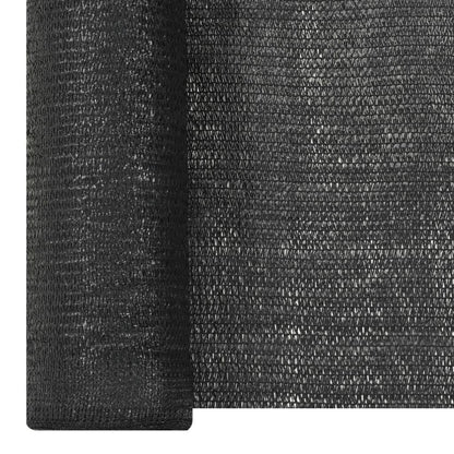 Privacy Net Black 3.6x50 m HDPE 150 g/m²