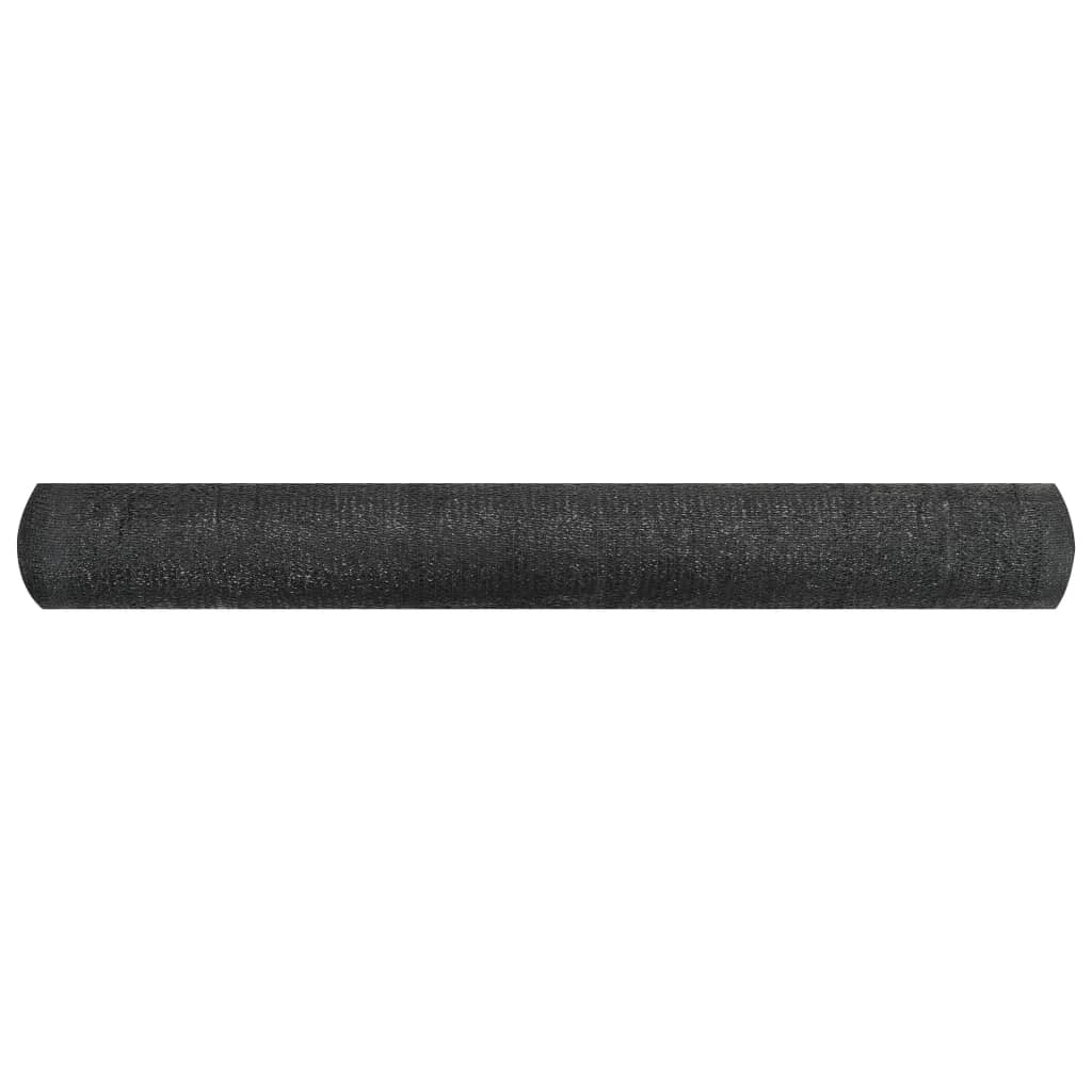 Privacy Net Black 1.5x10 m HDPE 195 g/m²