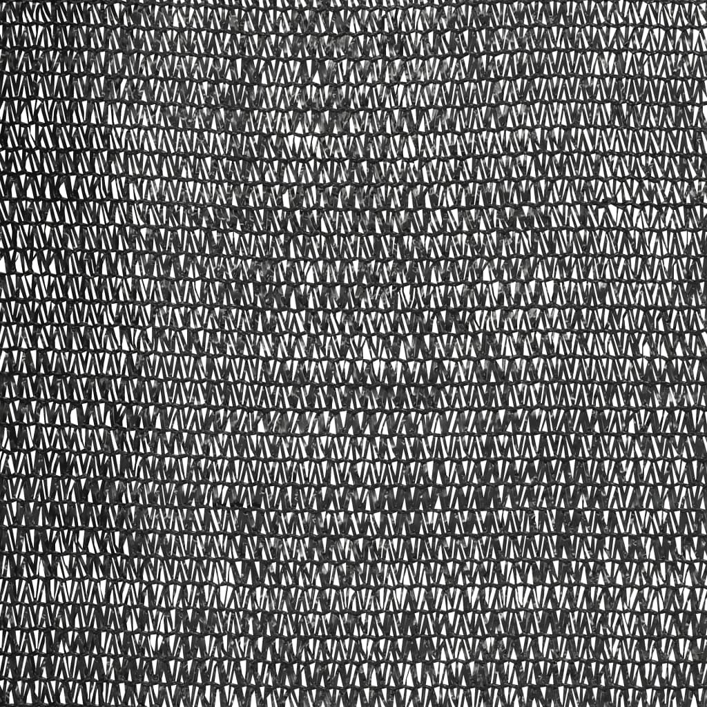 Privacy Net Black 1.8x10 m HDPE 195 g/m²