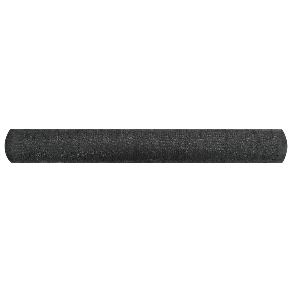 Privacy Net Black 1.8x25 m HDPE 195 g/m²