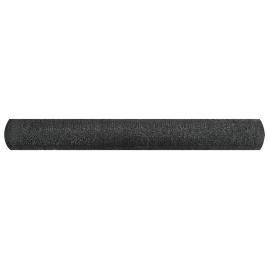 Privacy Net Black 1.8x25 m HDPE 195 g/m²