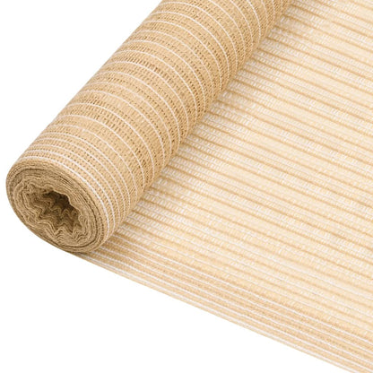 Privacy Net Beige 1.2x25 m HDPE 195 g/m²