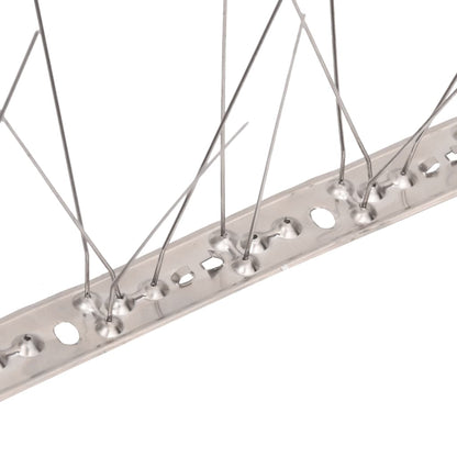 5-row Stainless Steel Bird & Pigeon Spikes Set of 20 10 m