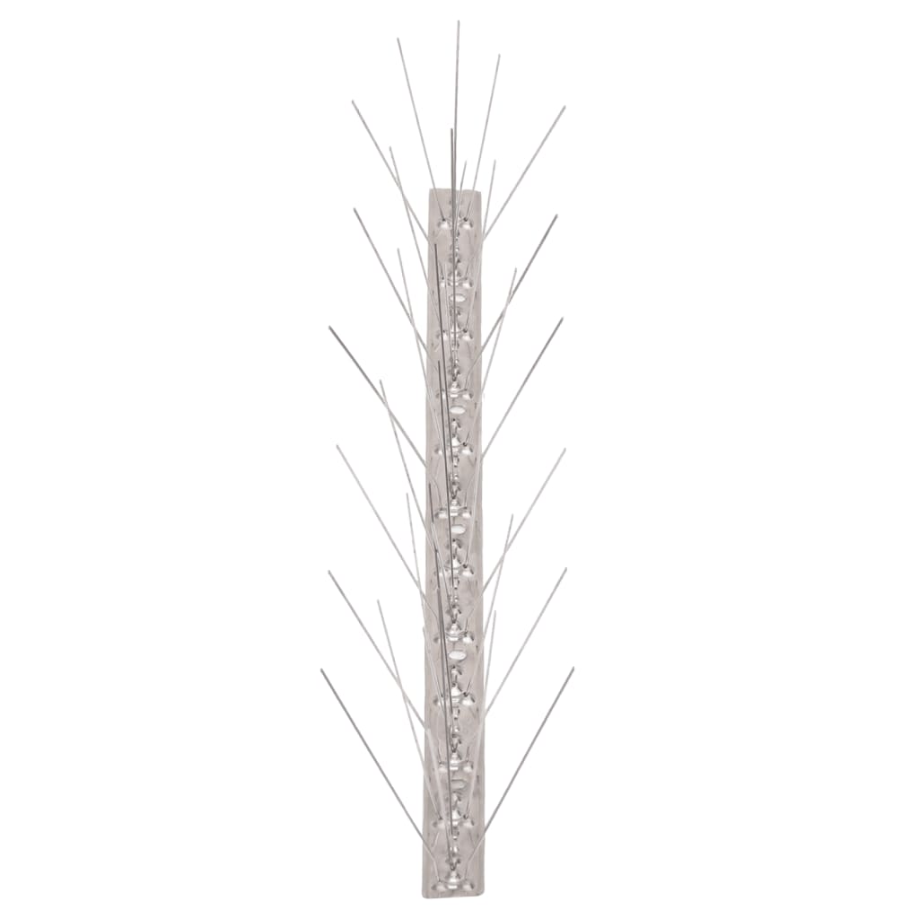 5-row Stainless Steel Bird & Pigeon Spikes Set of 40 20 m