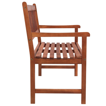 Patio Bench with Cushion 47.2'' Solid Acacia Wood
